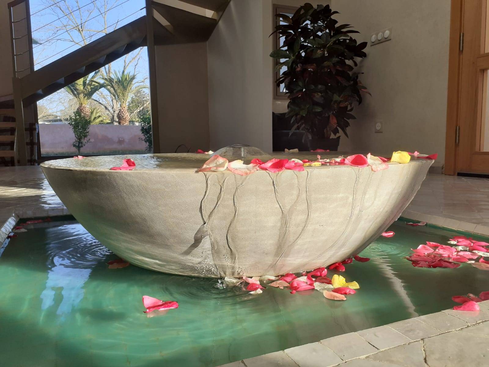 Pierre Naturelle Calcaire en format bandes libres Zola Beige Clos Lucé 