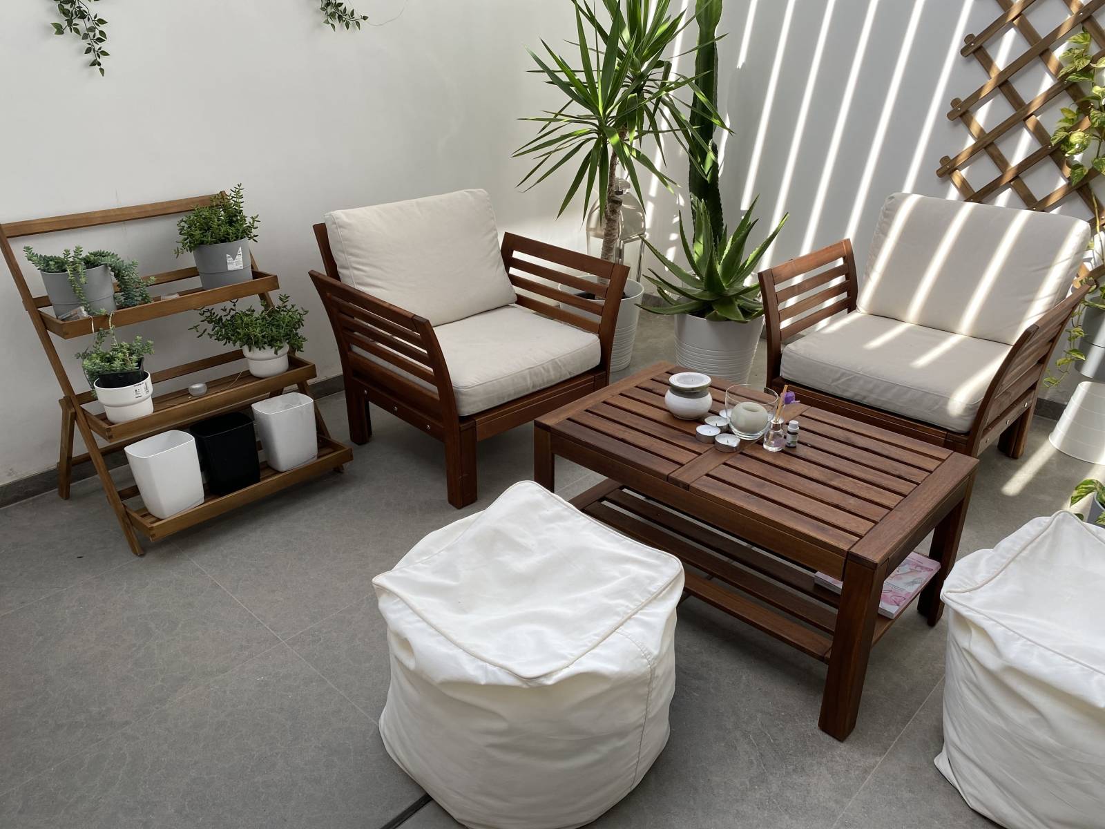 Dalles grand format en calcaire 