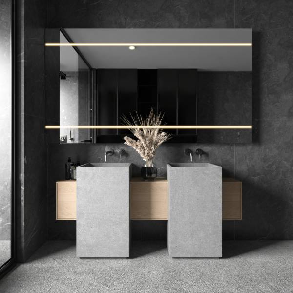 la pierre Kahla Gris en finition Beauregard