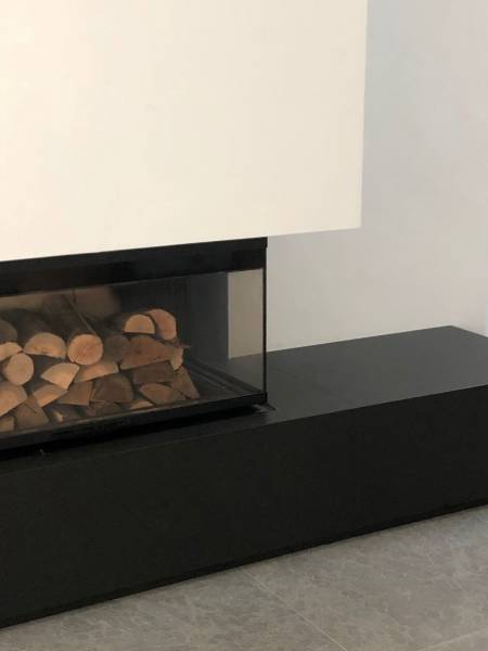 Achat et livraison de revêtement résistant haut de gamme pour cheminée et sol à Montréal, Quebec : matériau élégant à prix bas pour architecture d'intérieur minimaliste