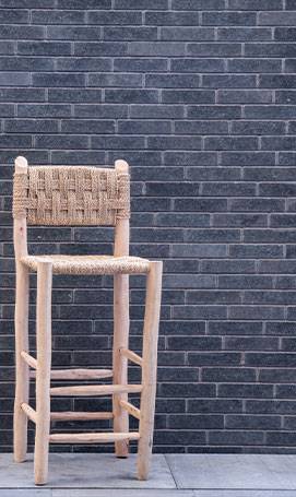 Pierre naturelle Black Atlas Ussé